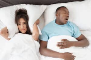 sleep apnea help couple sleeping