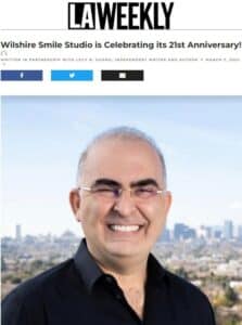 LA Weekly Wilshire Smile Studio Dr Igal Elyassi