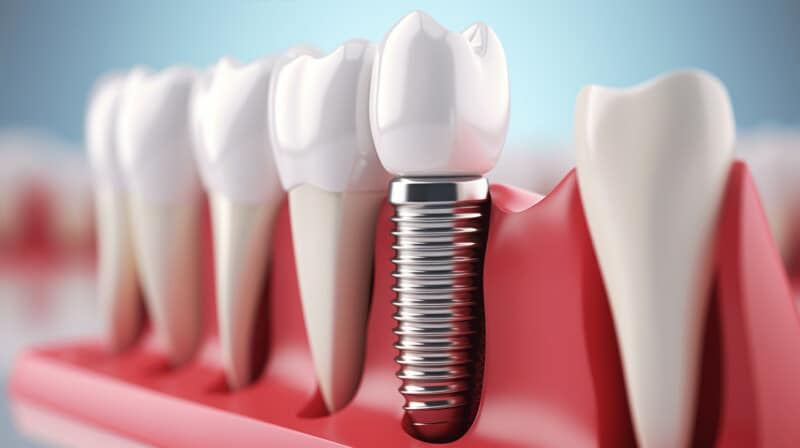 gum disease and dental implants teeth