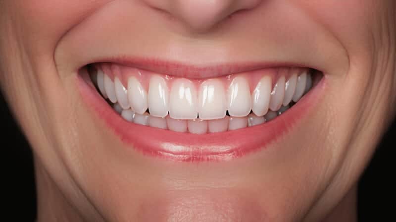 dental implant process explained woman smiling
