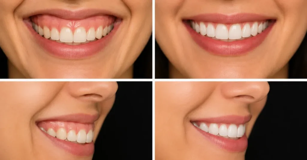 Before and After Results of Gummy Smile Correction