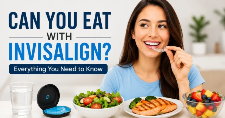 Can you eat with Invisalign